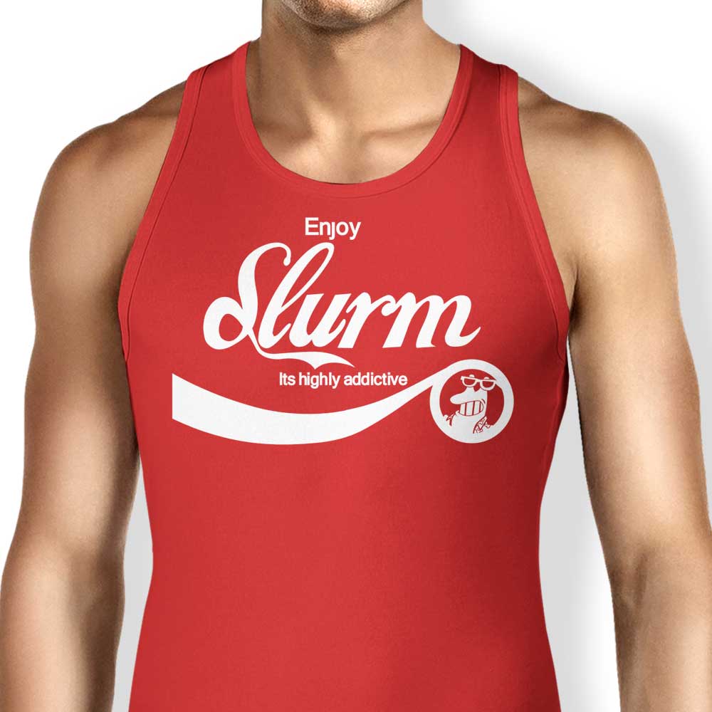 Enjoy Slurm Tank Top - Adult & Kids T-Shirts, Sweatshirts & Hoodies apparel design preview 1