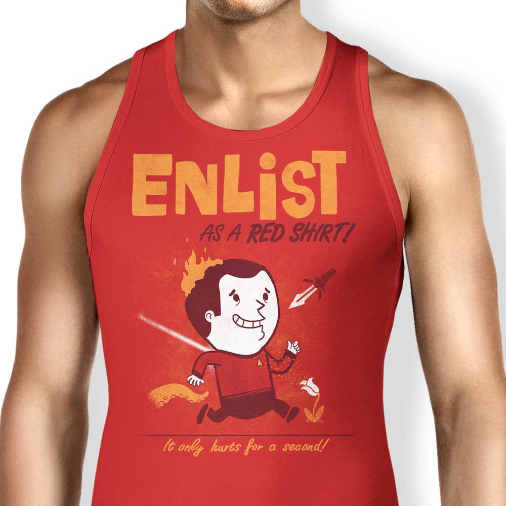 Enlist! Tank Top - Adult & Kids T-Shirts, Sweatshirts & Hoodies apparel design preview 1