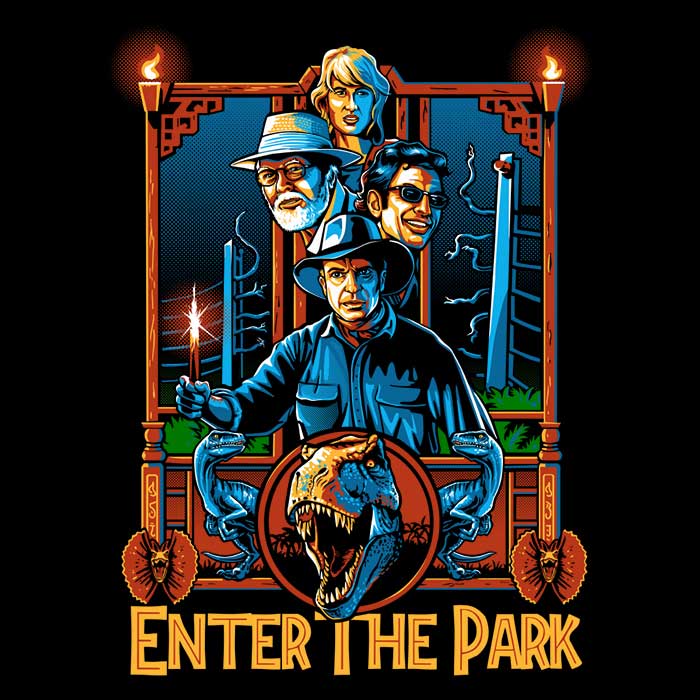 Enter the Park Men's Apparel - Adult & Kids T-Shirts, Sweatshirts & Hoodies apparel design preview 2