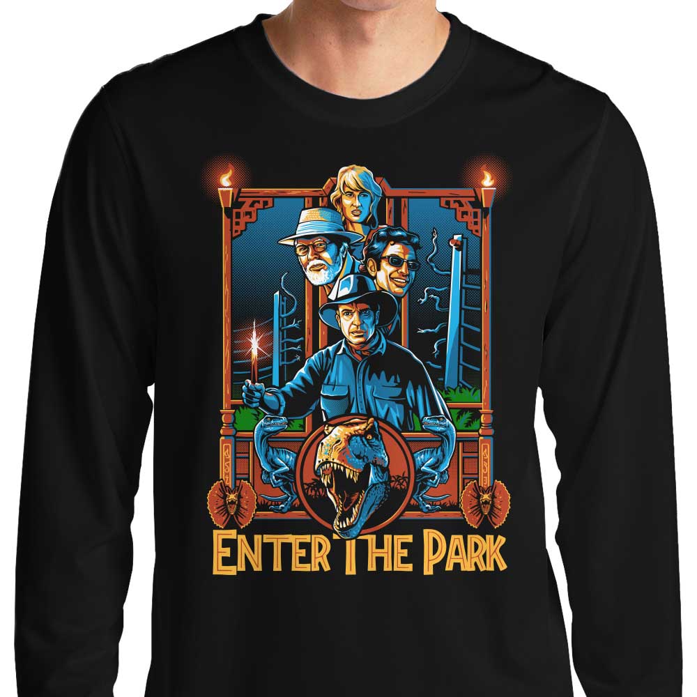 Enter the Park - Adult & Kids T-Shirts, Sweatshirts & Hoodies apparel design preview 1