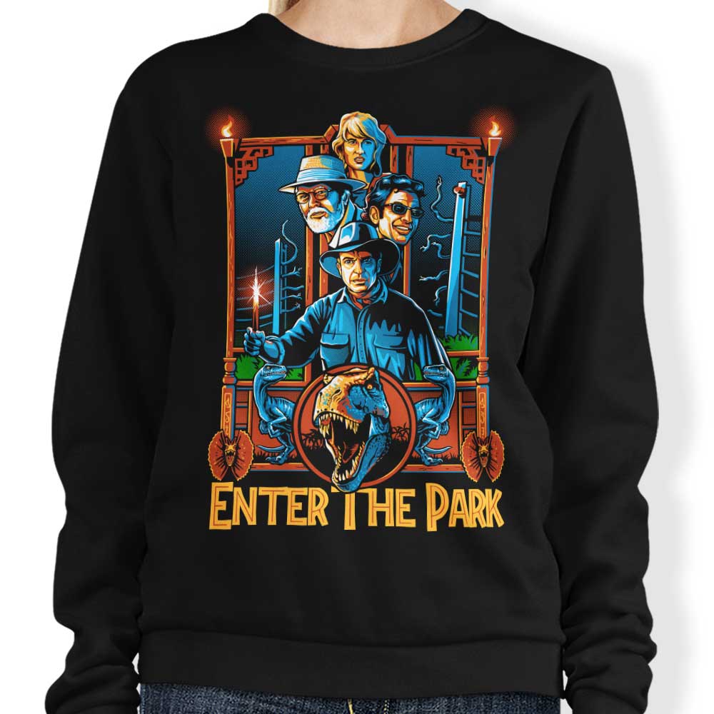Enter the Park - Adult & Kids T-Shirts, Sweatshirts & Hoodies apparel design preview 1