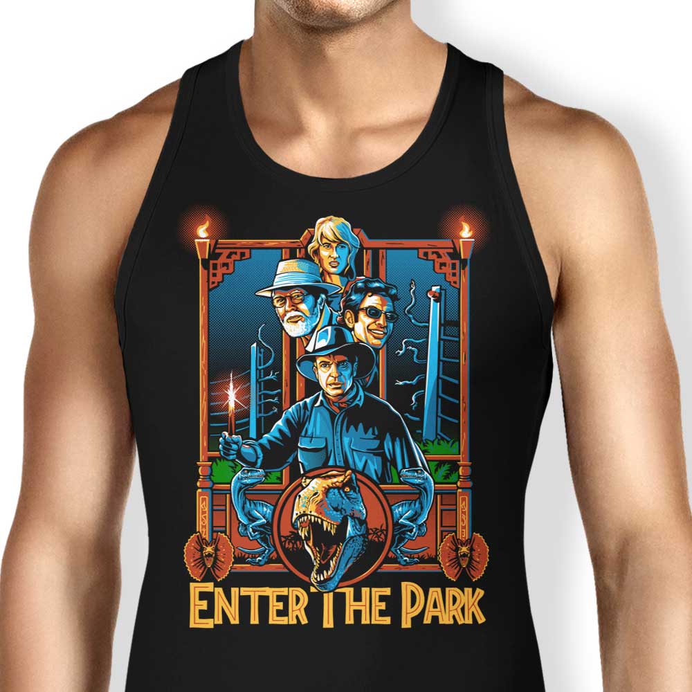 Enter the Park Tank Top - Adult & Kids T-Shirts, Sweatshirts & Hoodies apparel design preview 1