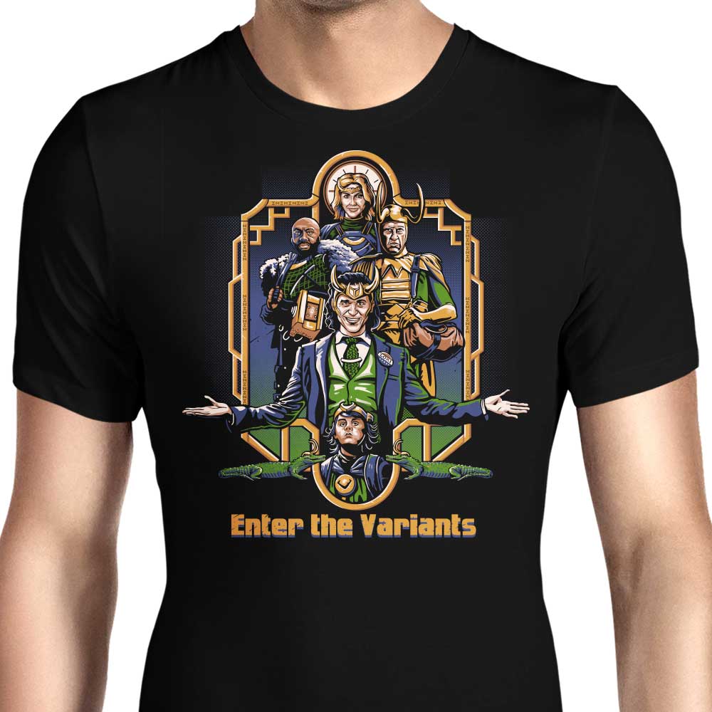 Enter the Variants Men's Apparel - Adult & Kids T-Shirts, Sweatshirts & Hoodies apparel design preview 1