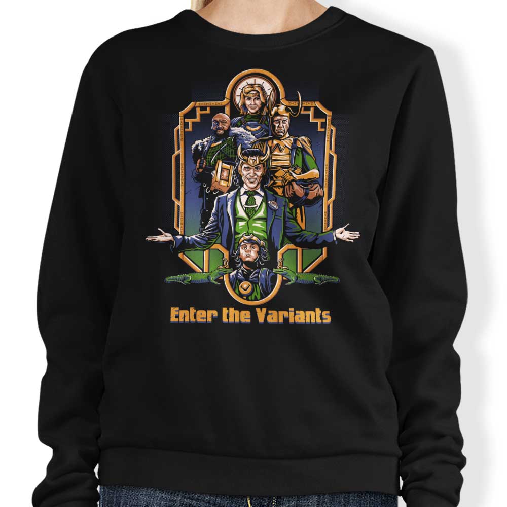 Enter the Variants - Adult & Kids T-Shirts, Sweatshirts & Hoodies apparel design preview 1