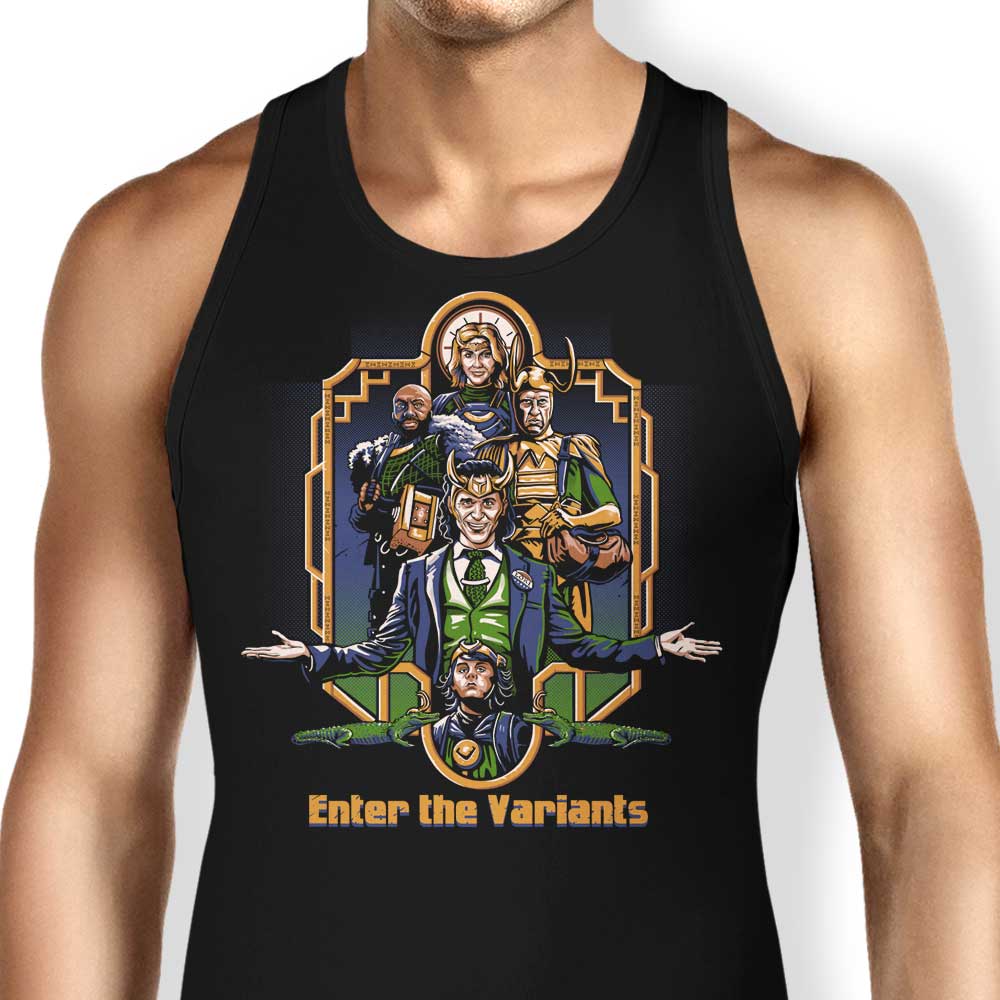 Enter the Variants Tank Top - Adult & Kids T-Shirts, Sweatshirts & Hoodies apparel design preview 1