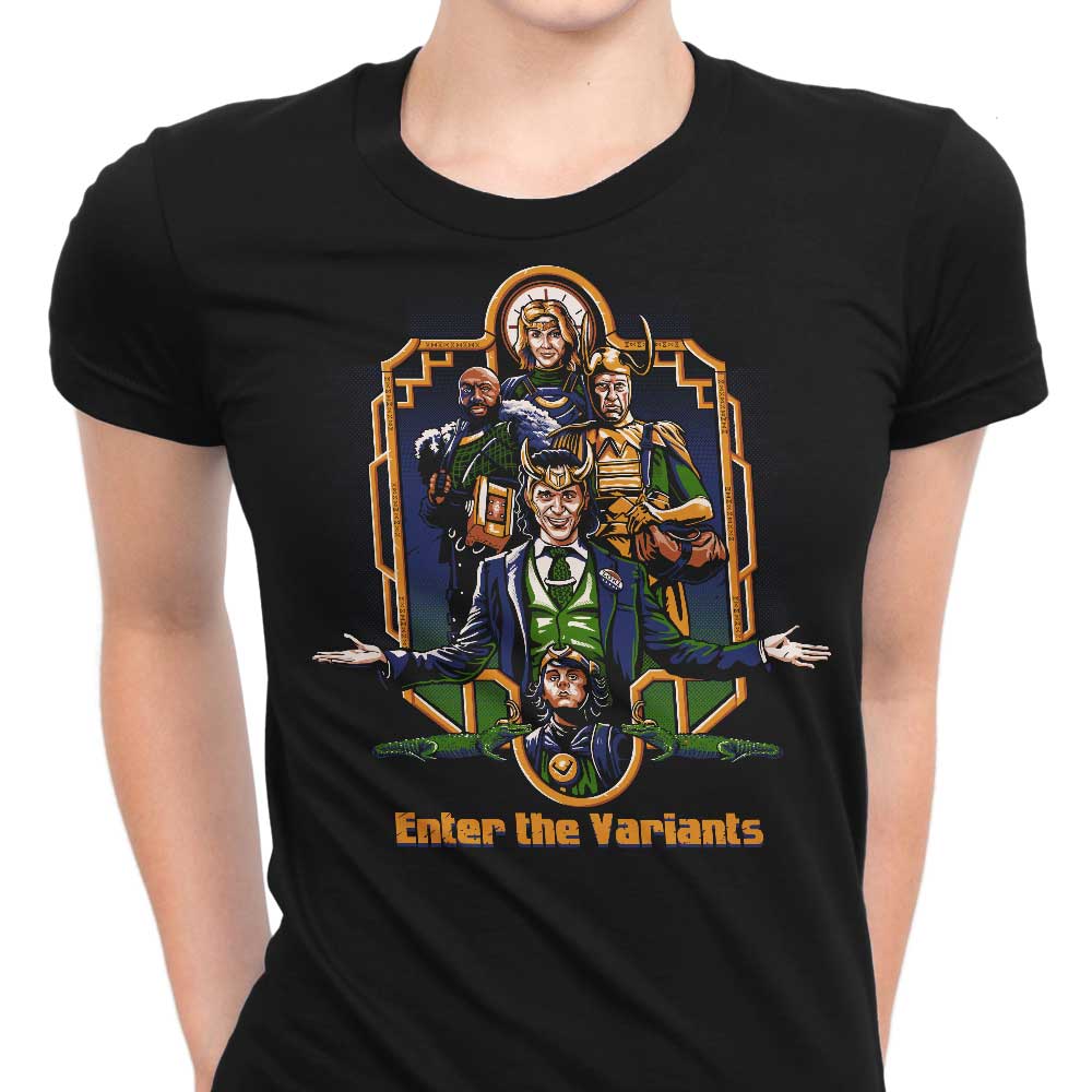 Enter the Variants Women's Apparel - Adult & Kids T-Shirts, Sweatshirts & Hoodies apparel design preview 1
