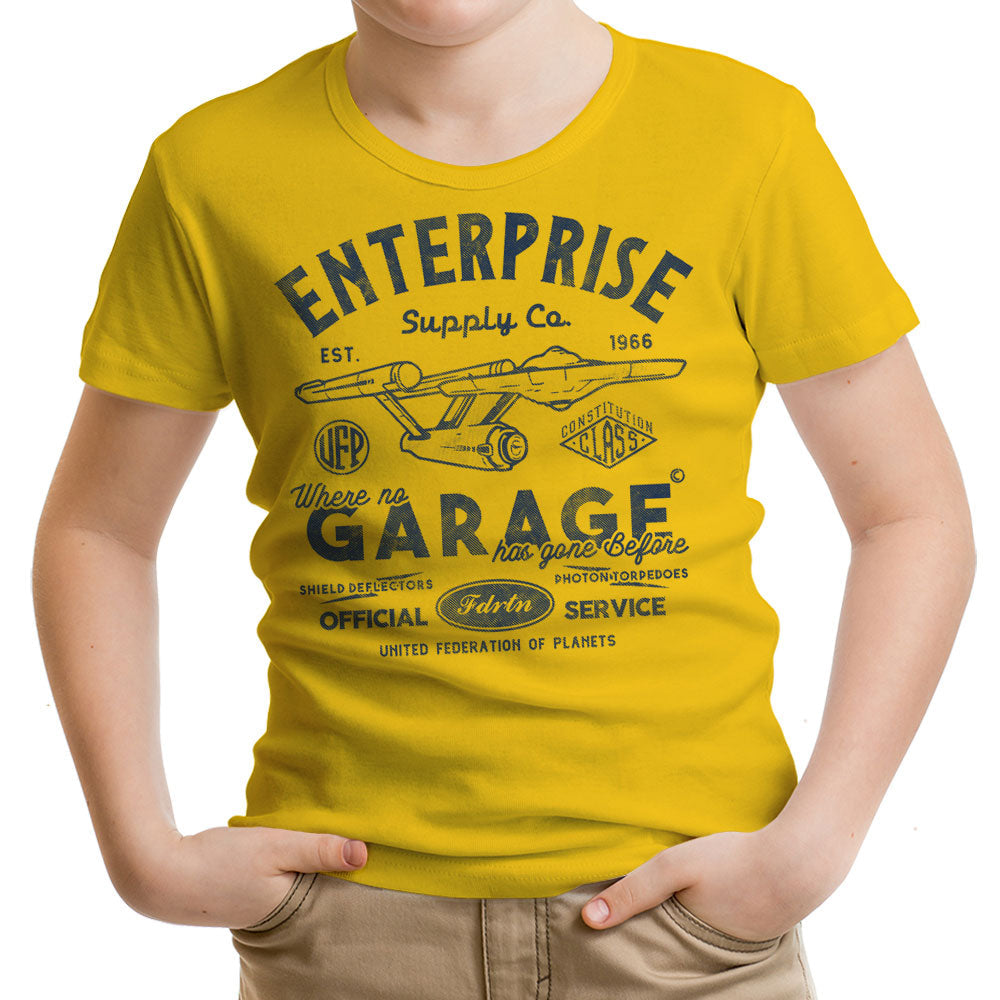 Enterprise Garage Youth Apparel - Adult & Kids T-Shirts, Sweatshirts & Hoodies apparel design preview 1