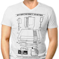 Entertainment System (Alt) Men's V-Neck - Adult & Kids T-Shirts, Sweatshirts & Hoodies apparel design preview 1