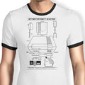 Entertainment System (Alt) Ringer - Adult & Kids T-Shirts, Sweatshirts & Hoodies apparel design preview 1