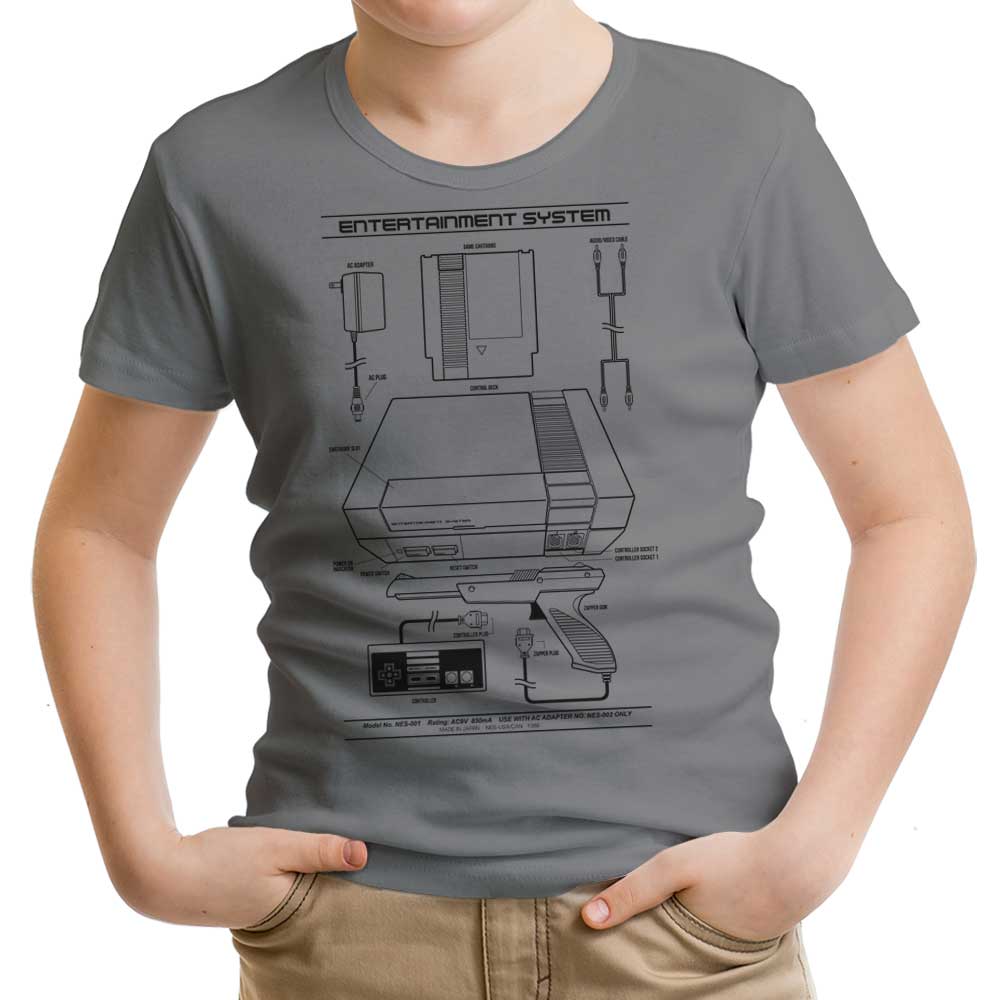 Entertainment System (Alt) Youth Apparel - Adult & Kids T-Shirts, Sweatshirts & Hoodies apparel design preview 1