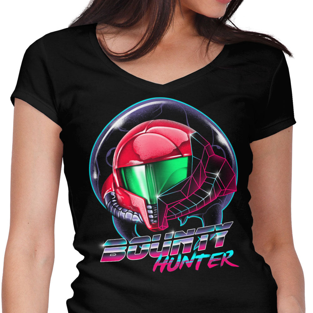 Epic Bounty Hunter Women's V-Neck - Adult & Kids T-Shirts, Sweatshirts & Hoodies apparel design preview 1