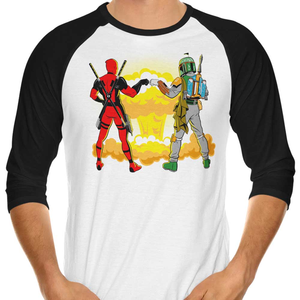 Epic Bro Fist 3/4 Sleeve Raglan - Adult & Kids T-Shirts, Sweatshirts & Hoodies apparel design preview 1