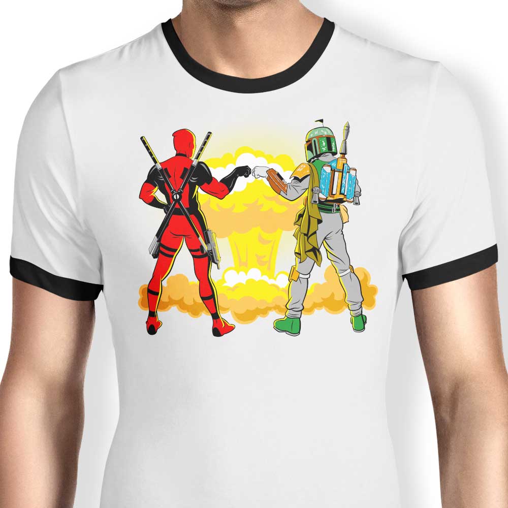 Epic Bro Fist Ringer - Adult & Kids T-Shirts, Sweatshirts & Hoodies apparel design preview 1