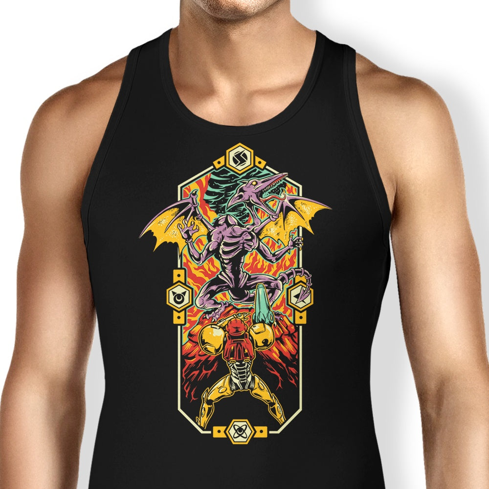 Epic Super Metroid Tank Top - Adult & Kids T-Shirts, Sweatshirts & Hoodies apparel design preview 1
