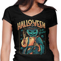 Episode 10: Halloween is My Religion Women's V-Neck - Adult & Kids T-Shirts, Sweatshirts & Hoodies apparel design preview 1