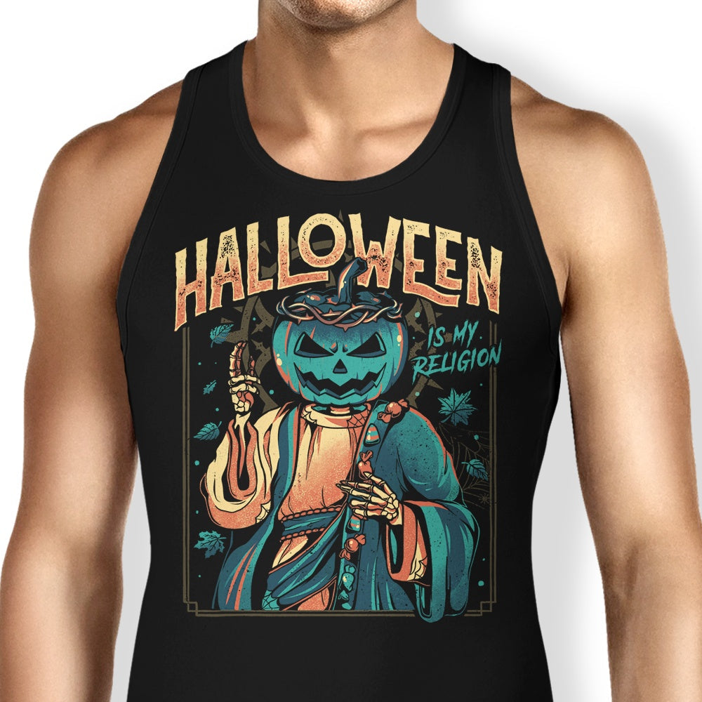 Episode 10: Halloween is My Religion Tank Top - Adult & Kids T-Shirts, Sweatshirts & Hoodies apparel design preview 1