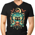 Episode 11: Halloween Cat Men's V-Neck - Adult & Kids T-Shirts, Sweatshirts & Hoodies apparel design preview 1