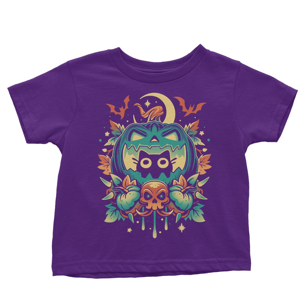 Episode 11: Halloween Cat Youth Apparel - Adult & Kids T-Shirts, Sweatshirts & Hoodies apparel design preview 2