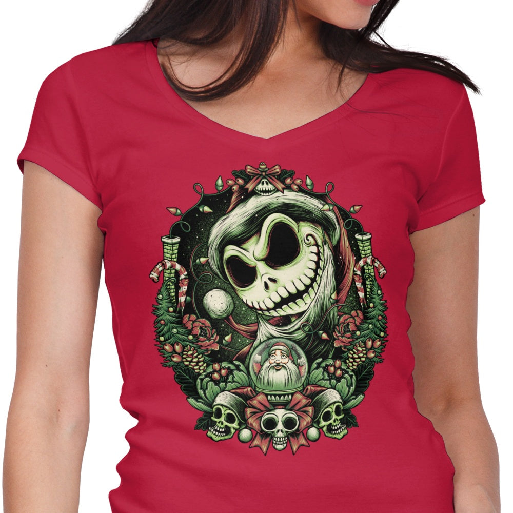 Episode 14: Christmas-King Women's V-Neck - Adult & Kids T-Shirts, Sweatshirts & Hoodies apparel design preview 1