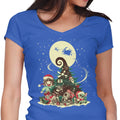 Episode 15: Christmas With Teerion Women's V-Neck - Adult & Kids T-Shirts, Sweatshirts & Hoodies apparel design preview 1