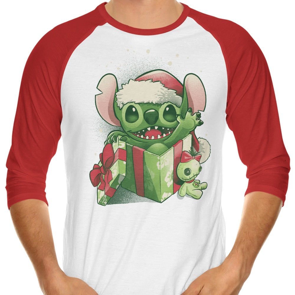 Episode 16: Christmas Experiment 3/4 Sleeve Raglan - Adult & Kids T-Shirts, Sweatshirts & Hoodies apparel design preview 1