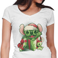 Episode 16: Christmas Experiment Women's V-Neck - Adult & Kids T-Shirts, Sweatshirts & Hoodies apparel design preview 1