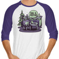 Episode 17: This is Fine 3/4 Sleeve Raglan - Adult & Kids T-Shirts, Sweatshirts & Hoodies apparel design preview 1