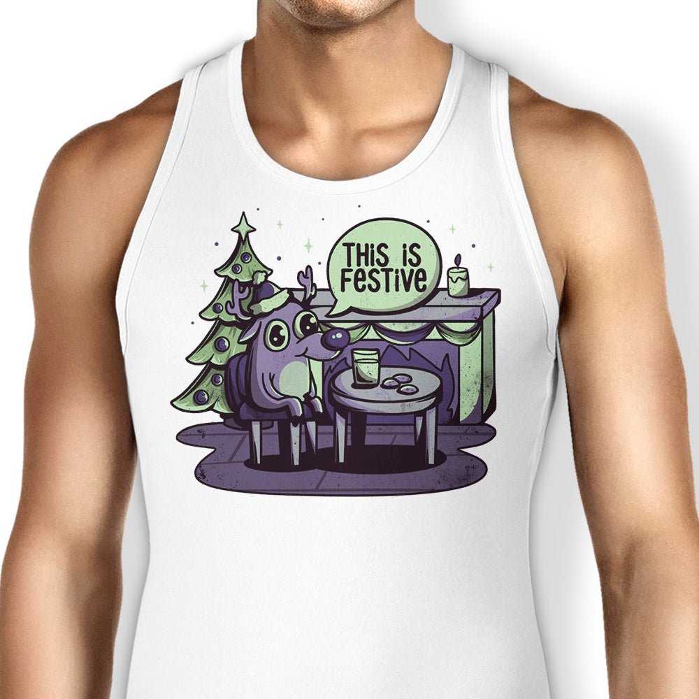 Episode 17: This is Fine Tank Top - Adult & Kids T-Shirts, Sweatshirts & Hoodies apparel design preview 1