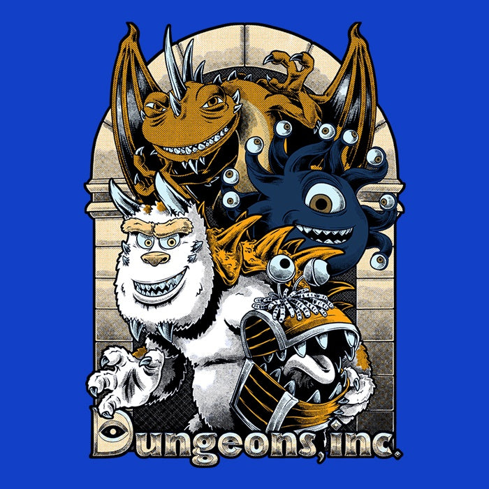 Episode 4: Dungeons Inc Coasters - Adult & Kids T-Shirts, Sweatshirts & Hoodies apparel design preview 1