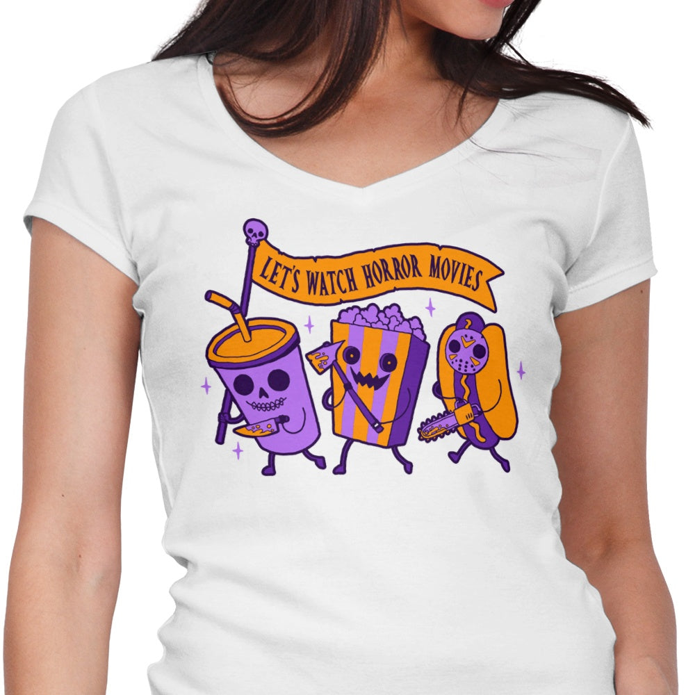 Episode 7: Midnight Movie Women's V-Neck - Adult & Kids T-Shirts, Sweatshirts & Hoodies apparel design preview 1