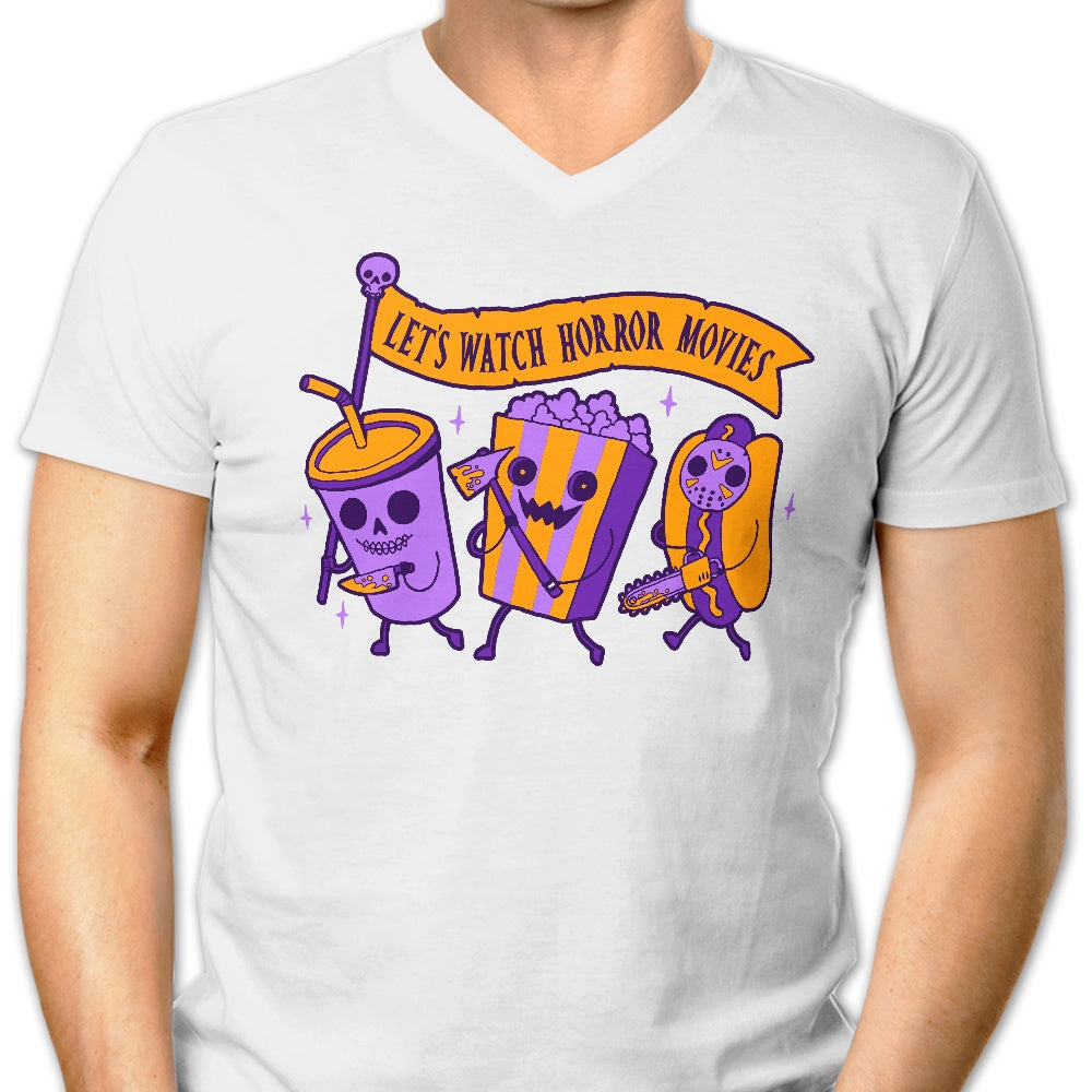 Episode 7: Midnight Movie Men's V-Neck - Adult & Kids T-Shirts, Sweatshirts & Hoodies apparel design preview 1