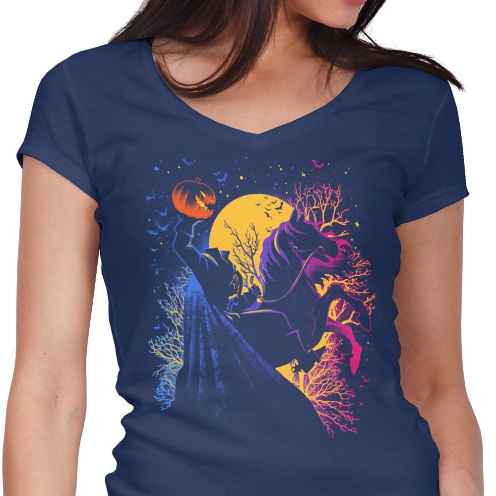 Episode 8: The Dark Avenger Women's V-Neck - Adult & Kids T-Shirts, Sweatshirts & Hoodies apparel design preview 1