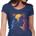 Episode 8: The Dark Avenger Women's V-Neck - Adult & Kids T-Shirts, Sweatshirts & Hoodies apparel design preview 1