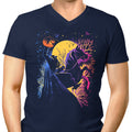 Episode 8: The Dark Avenger Men's V-Neck - Adult & Kids T-Shirts, Sweatshirts & Hoodies apparel design preview 1
