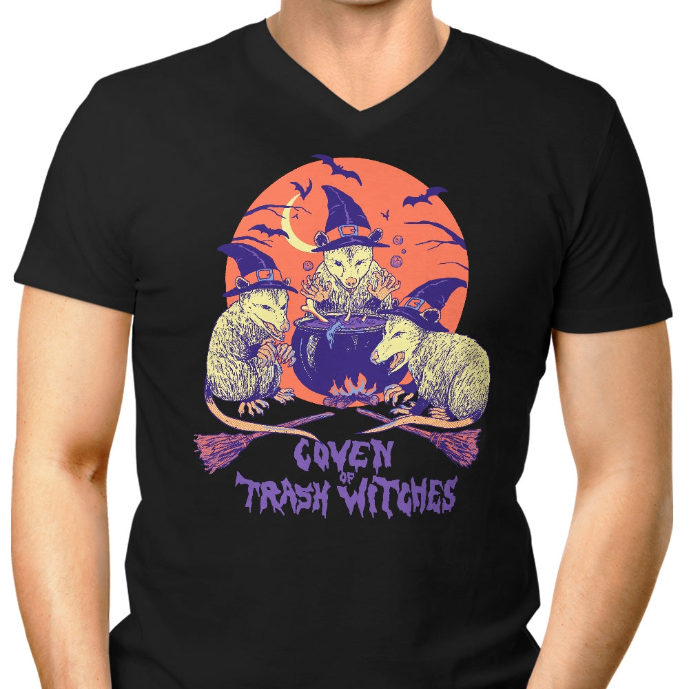 Episode 9: Coven of Trash Witches Men's V-Neck - Adult & Kids T-Shirts, Sweatshirts & Hoodies apparel design preview 1