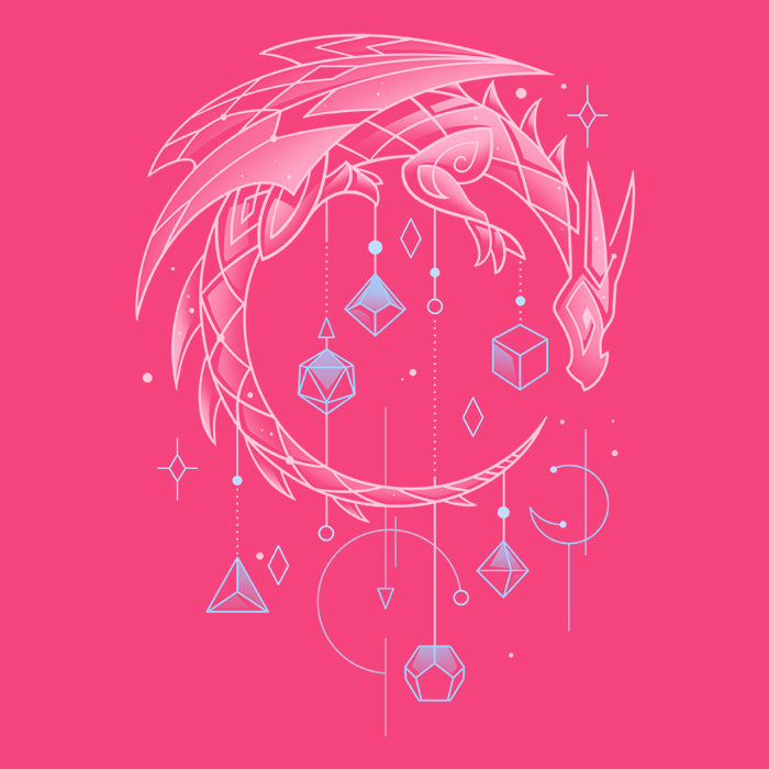 Episode II: Draconic Dice Keeper - Adult & Kids T-Shirts, Sweatshirts & Hoodies apparel design preview 2