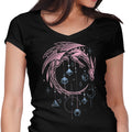 Episode II: Draconic Dice Keeper Women's V-Neck - Adult & Kids T-Shirts, Sweatshirts & Hoodies apparel design preview 1
