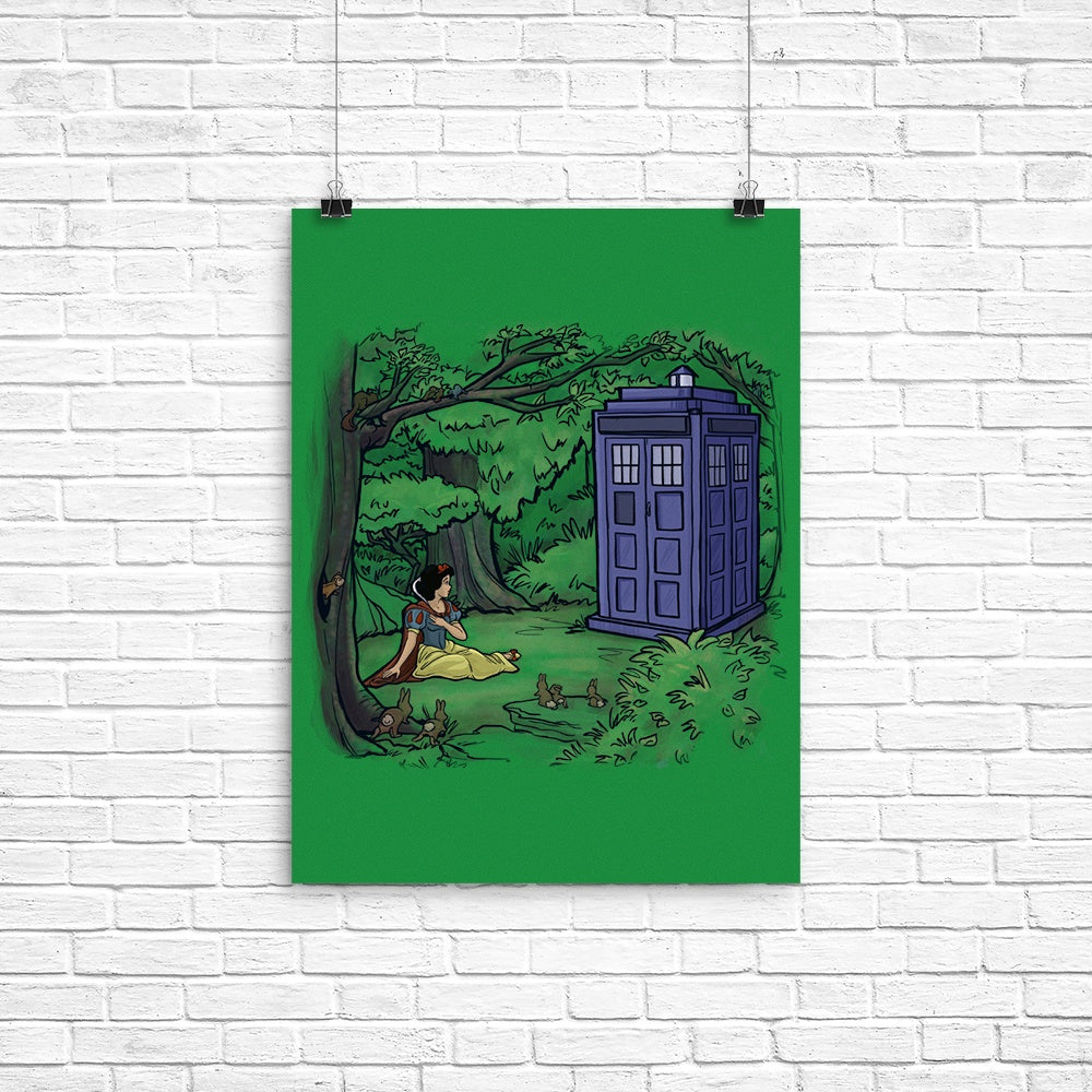 Escape the Dark Forest Poster - Adult & Kids T-Shirts, Sweatshirts & Hoodies apparel design preview 1