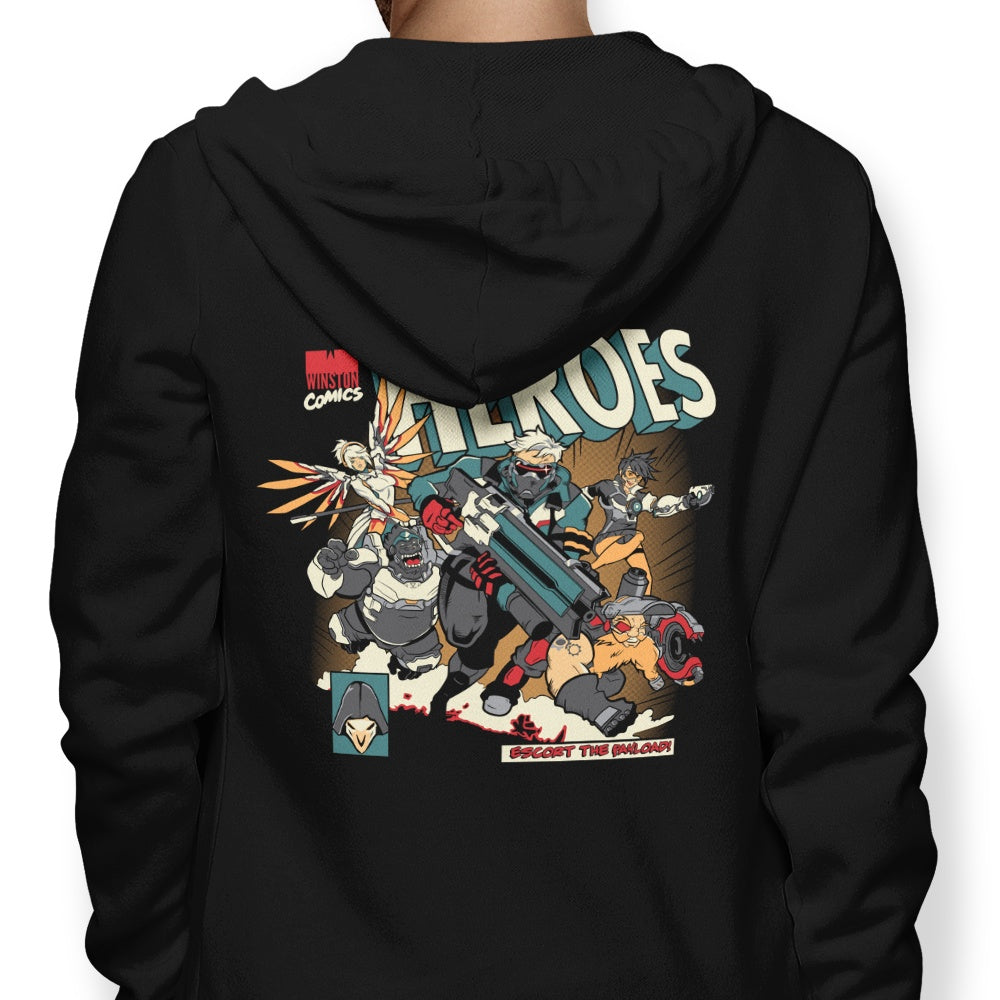 Escort the Payload - Adult & Kids T-Shirts, Sweatshirts & Hoodies apparel design preview 1