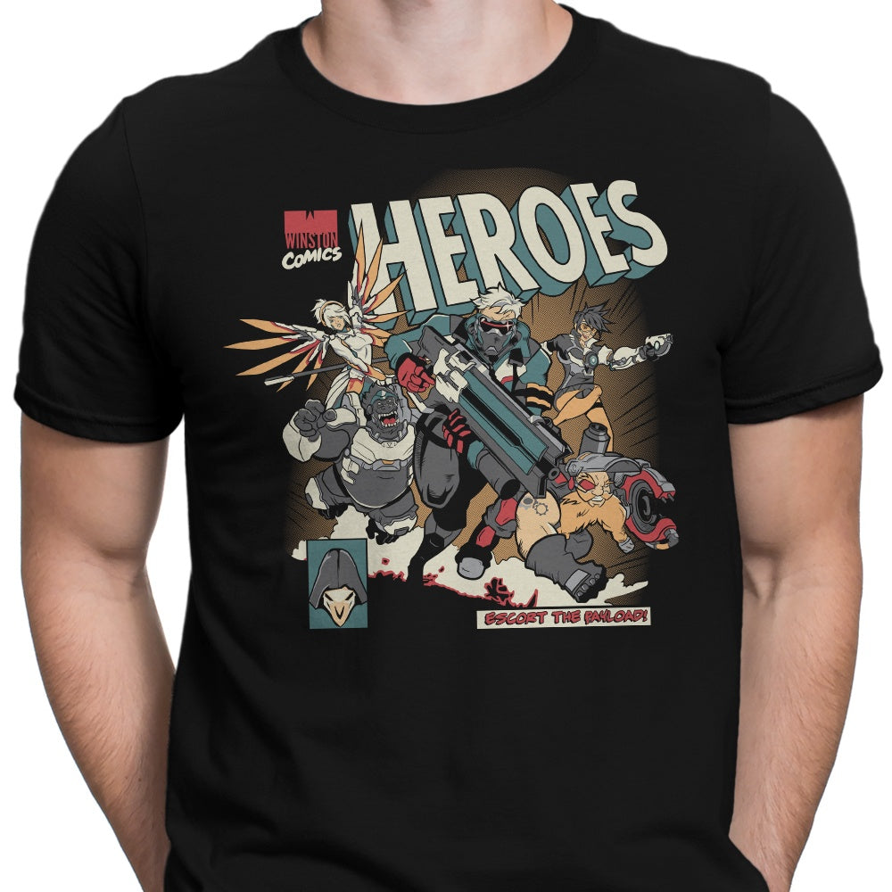 Escort the Payload Men's Apparel - Adult & Kids T-Shirts, Sweatshirts & Hoodies apparel design preview 2