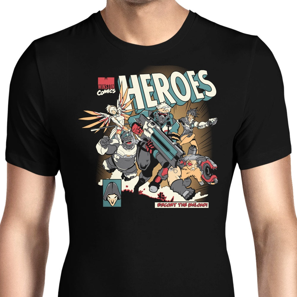 Escort the Payload Men's Apparel - Adult & Kids T-Shirts, Sweatshirts & Hoodies apparel design preview 1