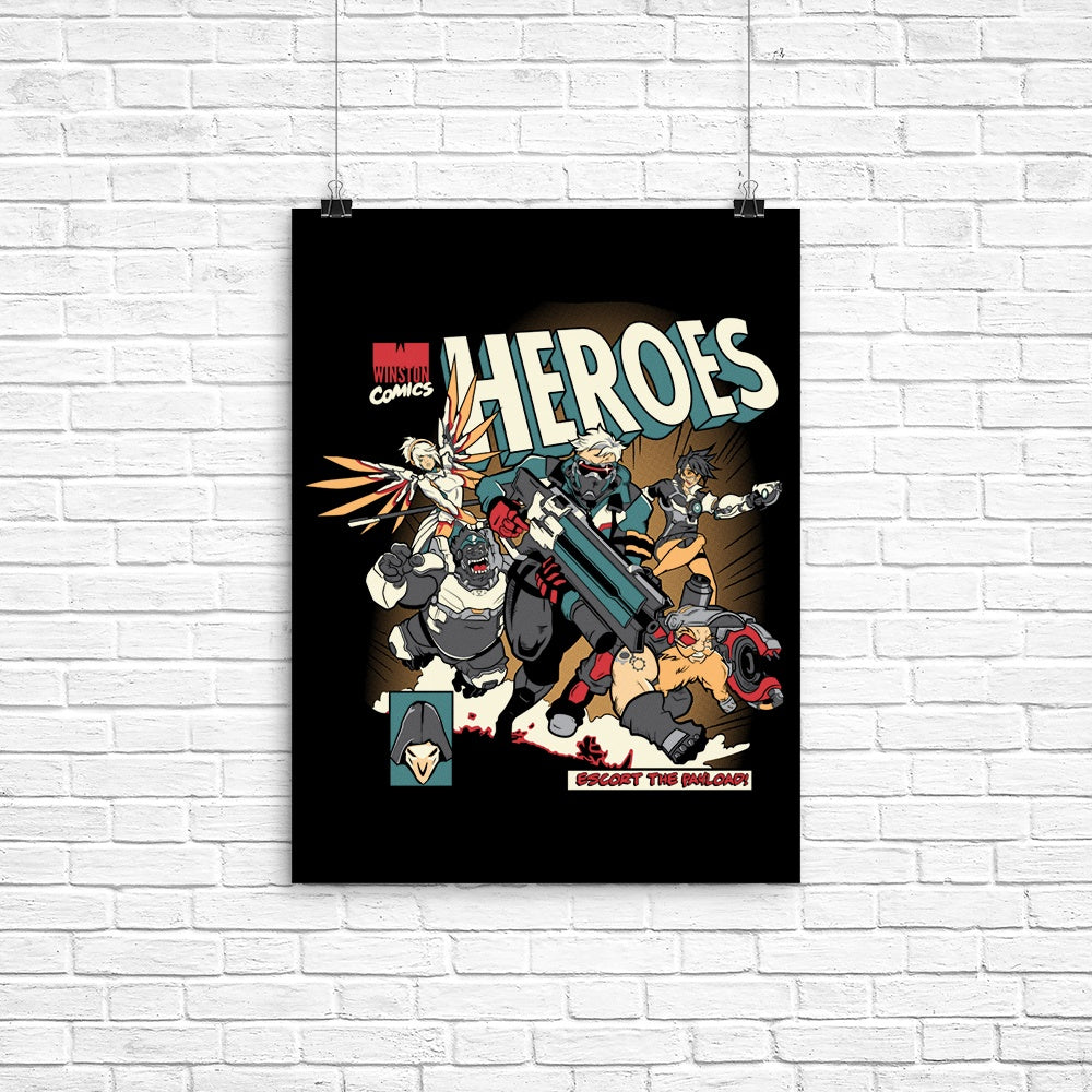 Escort the Payload Poster - Adult & Kids T-Shirts, Sweatshirts & Hoodies apparel design preview 1