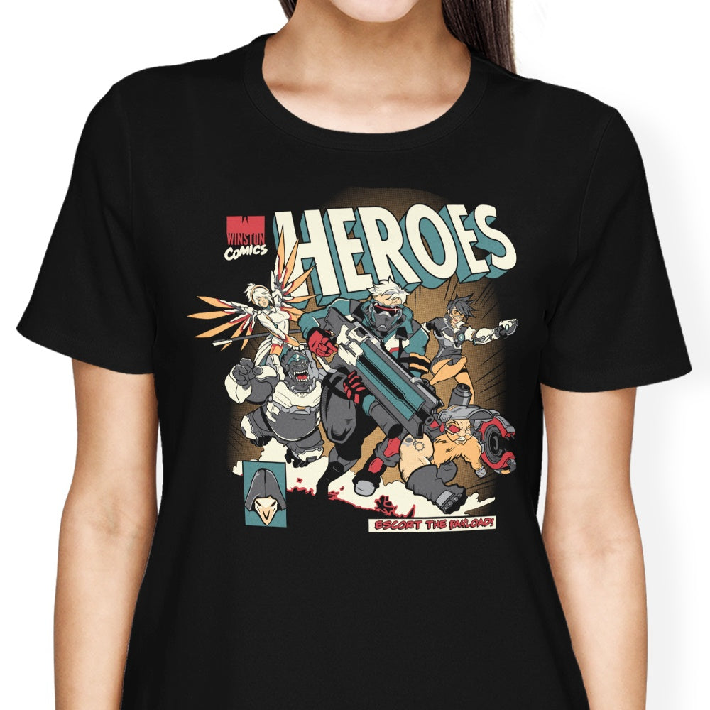 Escort the Payload Women's Apparel - Adult & Kids T-Shirts, Sweatshirts & Hoodies apparel design preview 2