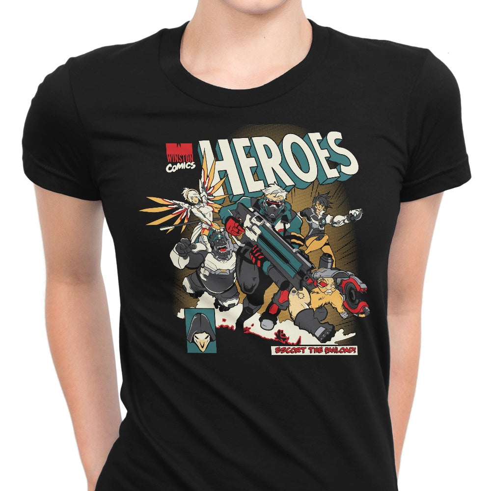 Escort the Payload Women's Apparel - Adult & Kids T-Shirts, Sweatshirts & Hoodies apparel design preview 1