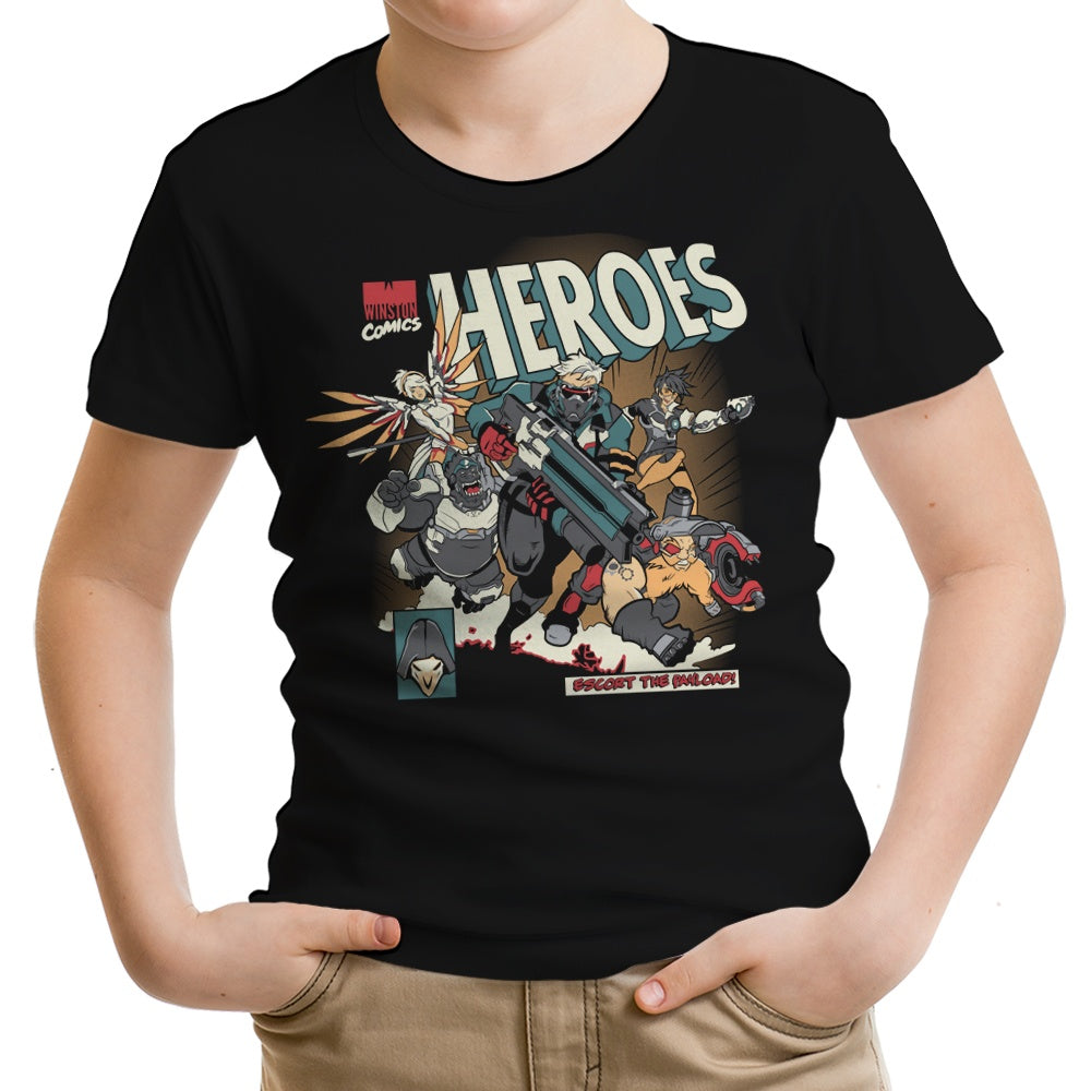 Escort the Payload Youth Apparel - Adult & Kids T-Shirts, Sweatshirts & Hoodies apparel design preview 1