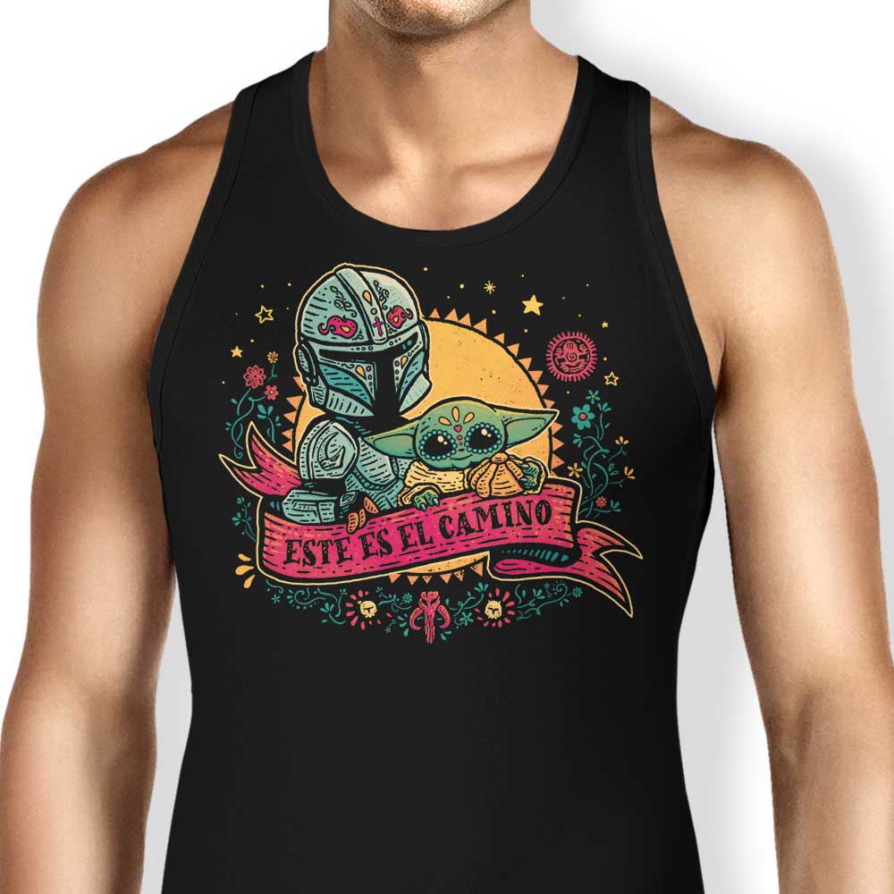 Estes Es El Camino Tank Top - Adult & Kids T-Shirts, Sweatshirts & Hoodies apparel design preview 1
