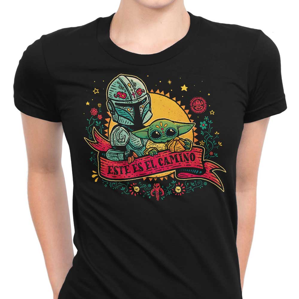 Estes Es El Camino Women's Apparel - Adult & Kids T-Shirts, Sweatshirts & Hoodies apparel design preview 1