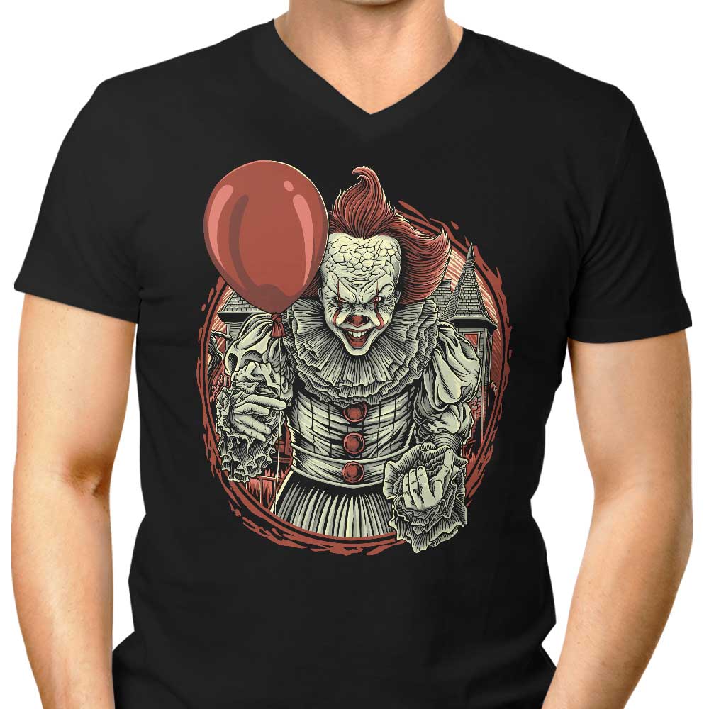 Eternal Grin Men's V-Neck - Adult & Kids T-Shirts, Sweatshirts & Hoodies apparel design preview 1
