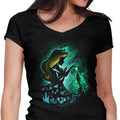 Eternal Sleep Women's V-Neck - Adult & Kids T-Shirts, Sweatshirts & Hoodies apparel design preview 1
