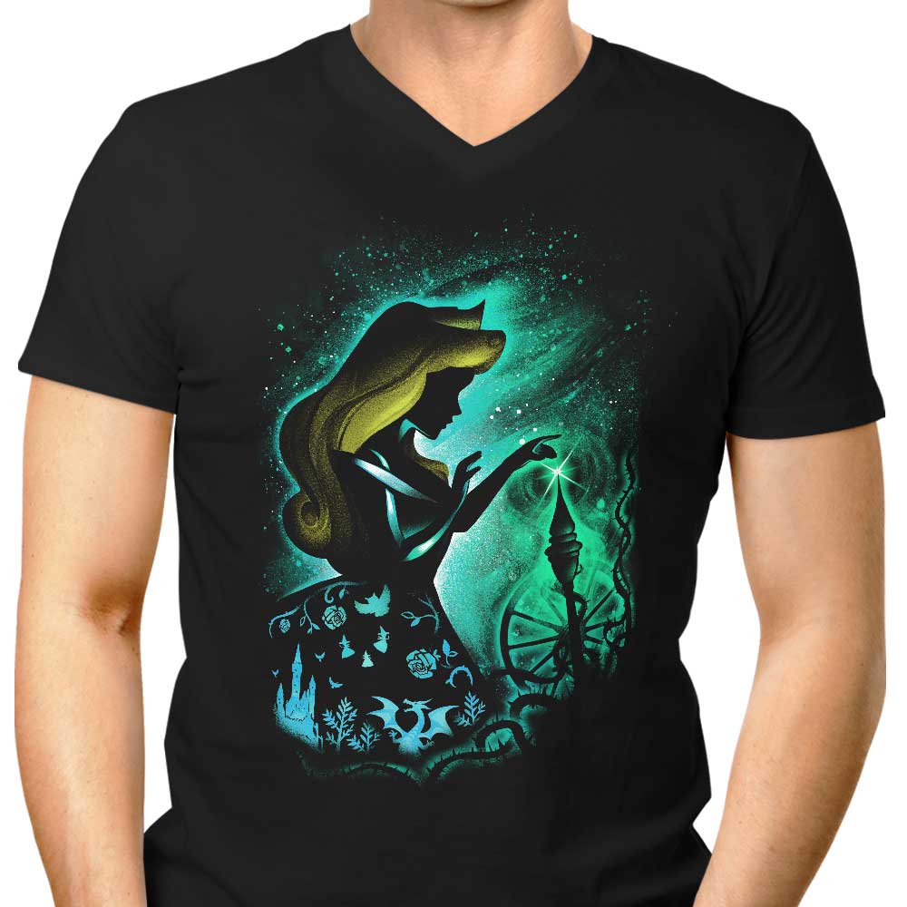 Eternal Sleep Men's V-Neck - Adult & Kids T-Shirts, Sweatshirts & Hoodies apparel design preview 1